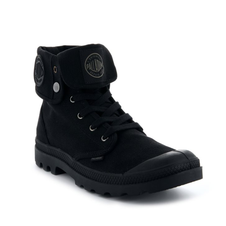 Palladium Baggy Men's Boots Black | UK Q501-GBD